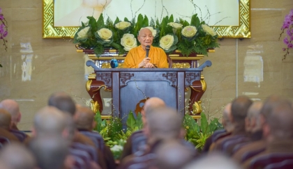 Trưởng lão Hòa thượng Thích Minh Thông giải đáp các vấn đề về giới luật trong đời sống tu tập